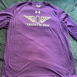 Under Armour Calcutta 2014 Purple Long Sleeve Shirt